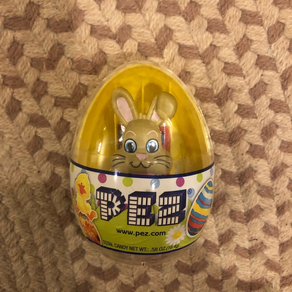 Easter Egg Mini Bunny Pez Dispenser in original packaging